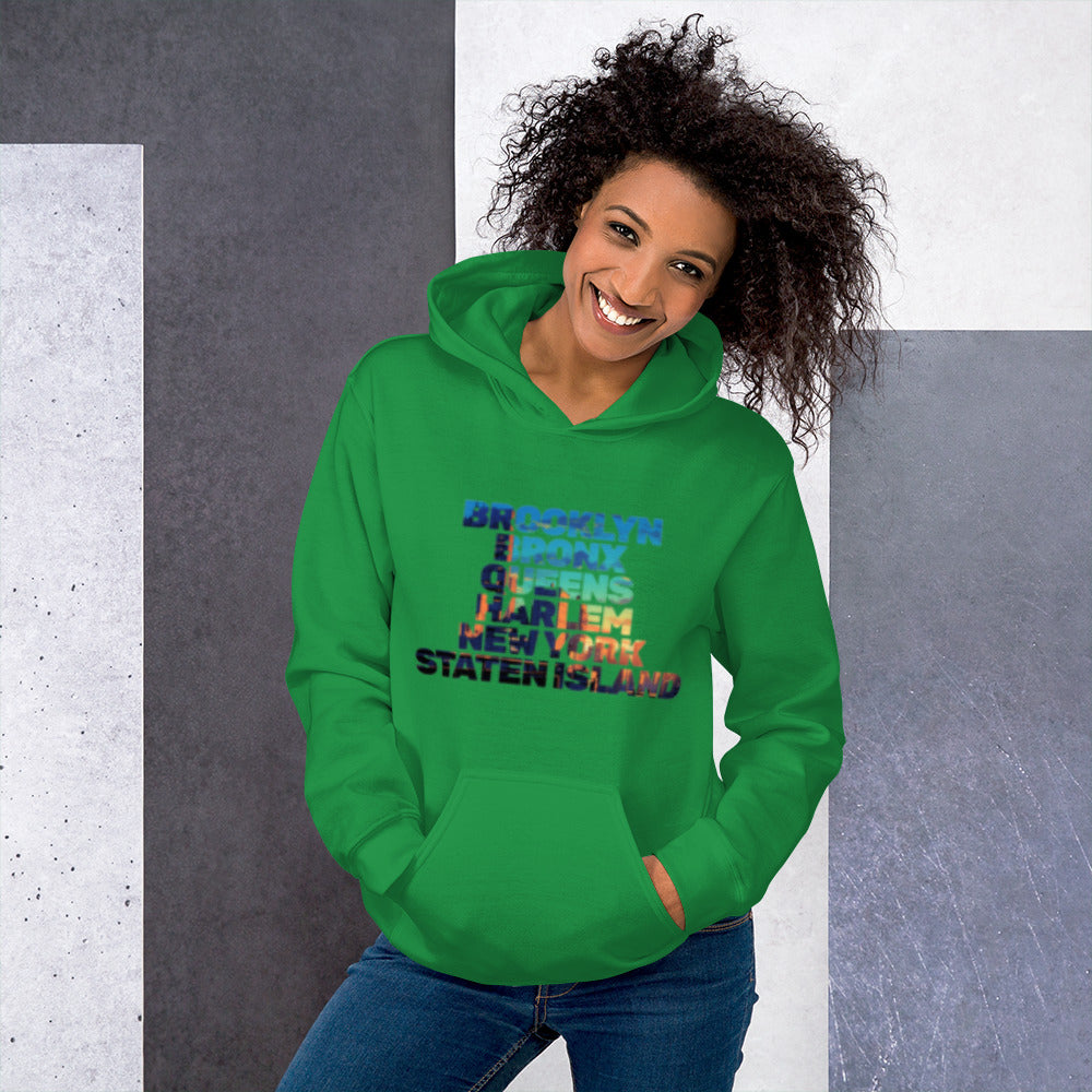 New York Skyline Unisex Hoodie