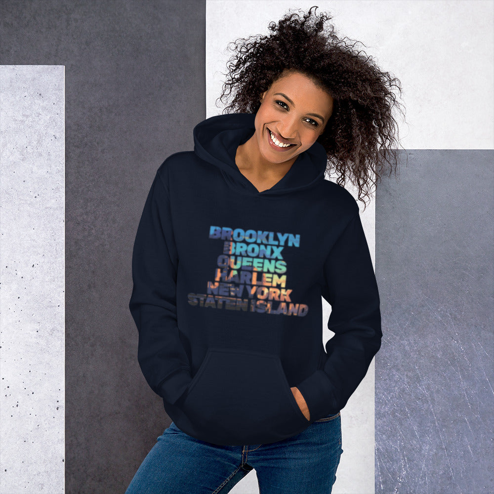 New York Skyline Unisex Hoodie