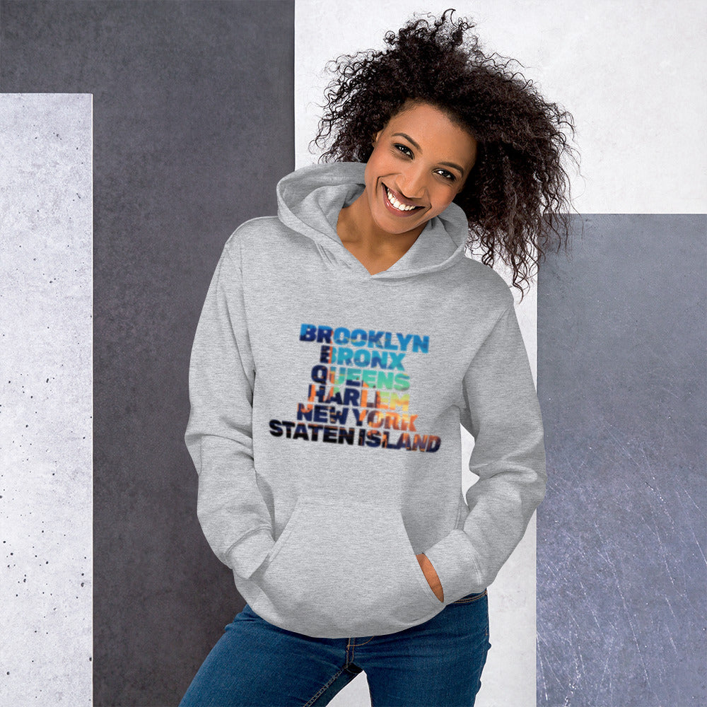 New York Skyline Unisex Hoodie